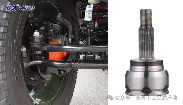 汽车球笼&ldquo;咔咔&rdquo;异响、高温干磨、极压卡顿？宝星BX-306/E-WY高温二硫化钼润滑脂，破解高温极压失效难题