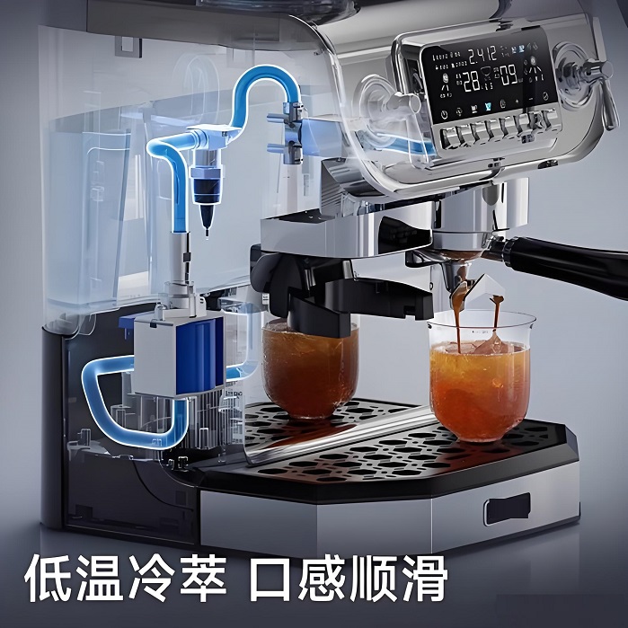 冰滴冷萃咖啡机蠕动泵润滑解决方案|宝星BX-120/2E-WY食品级高润滑消音脂解决周期挤压高应力易磨损难题